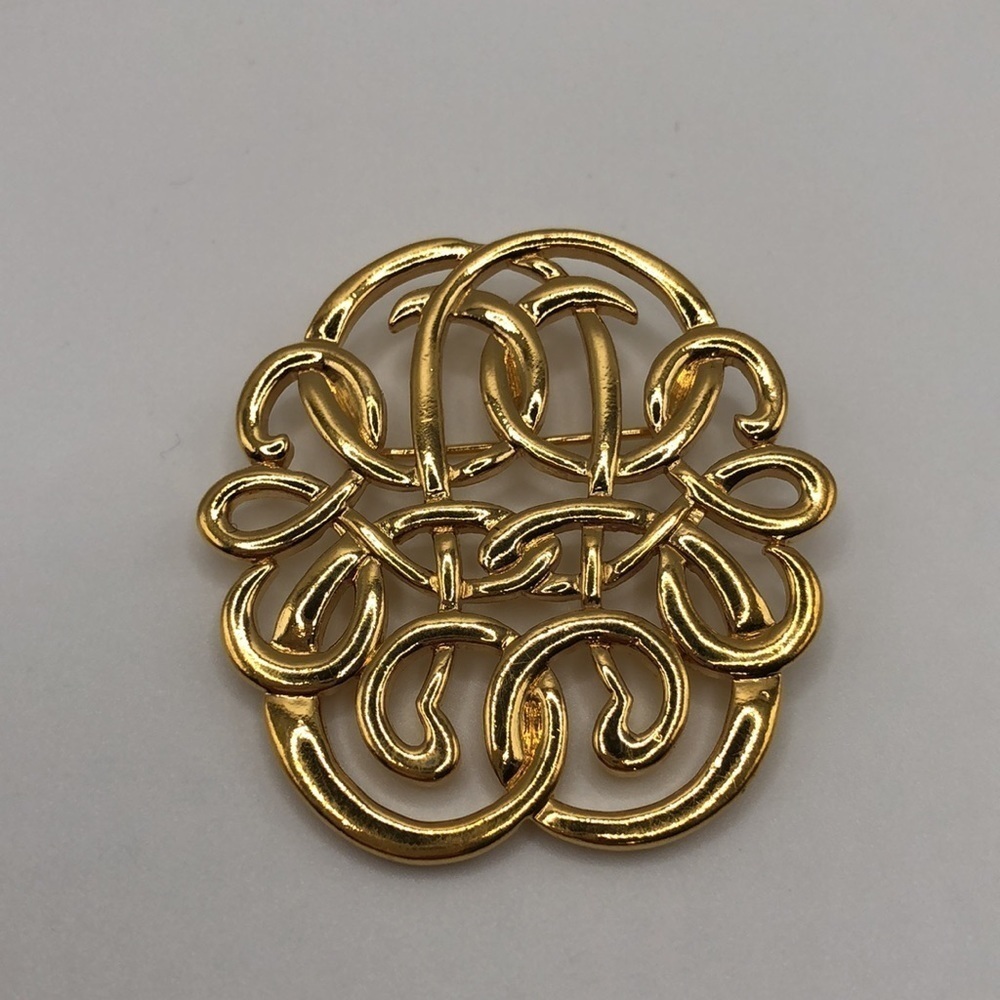LOT Bundle of Two Gold-tone Pins Pendant - Picture 2 of 6